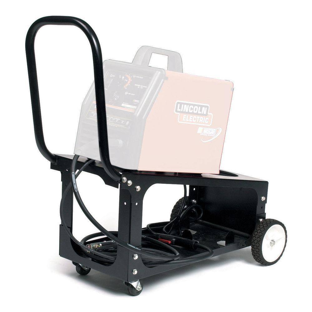 Lincoln Electric Metal Capacity Welder Cart and Small Canvas Cover K5365-21