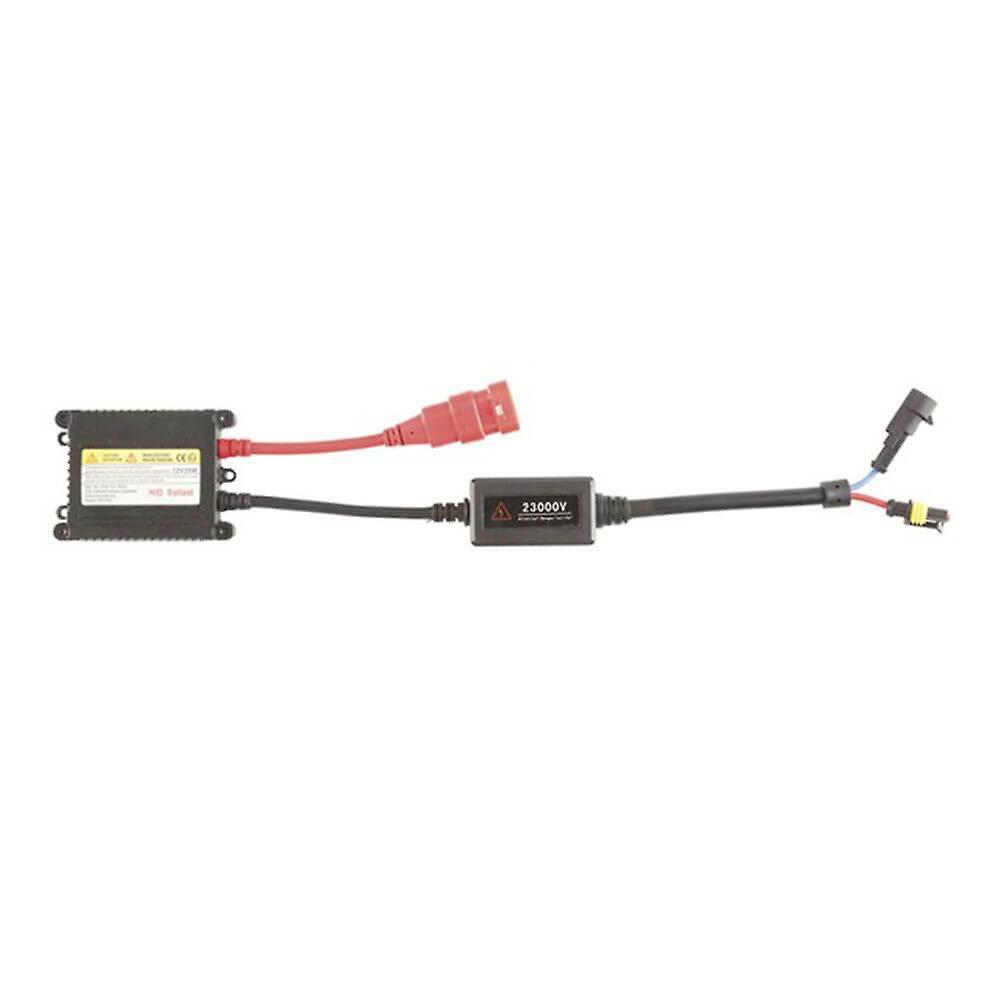 H4 Slim Ballast HID High and Low Auto Lights Kit (12V 6000K)