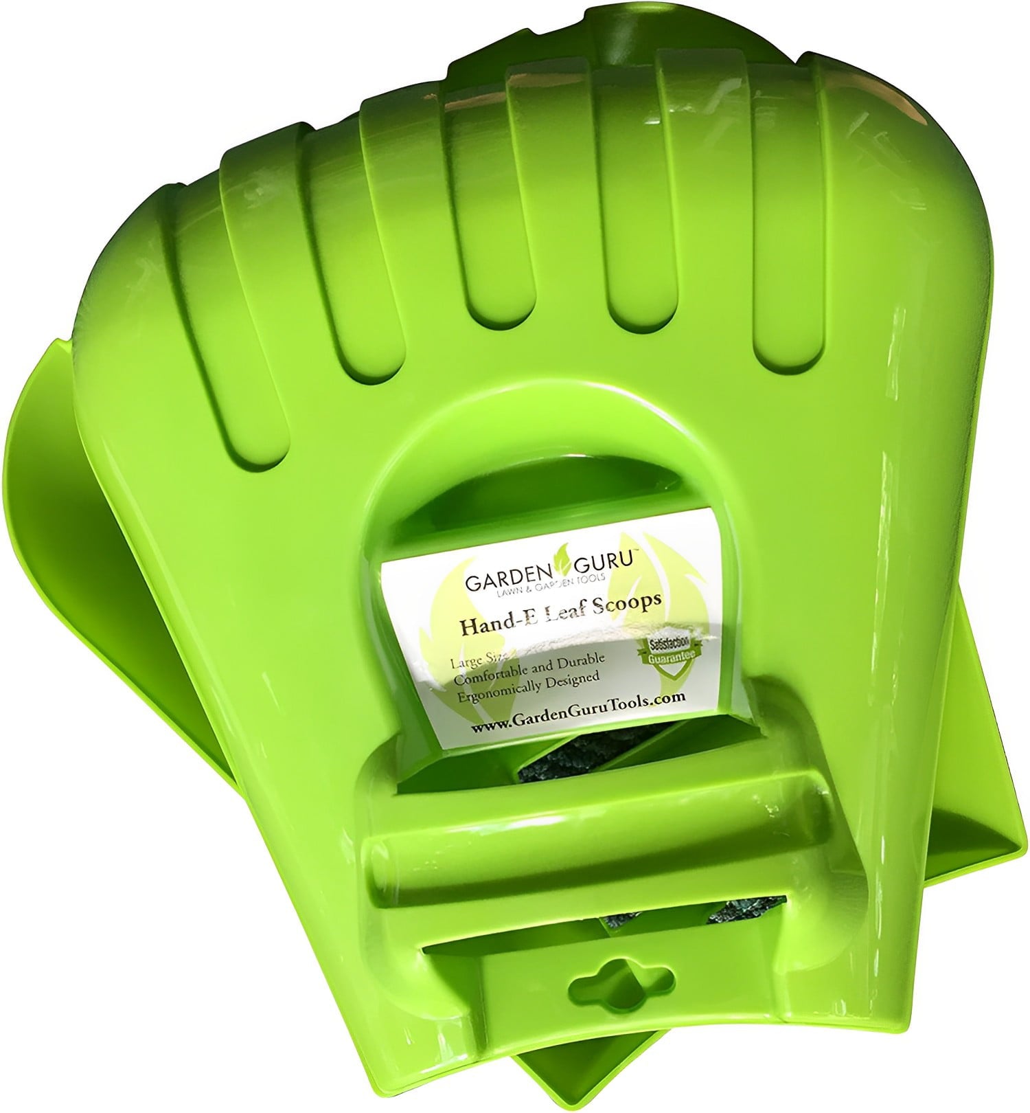 Garden Guru Leaf Scoops Claws, Ergonomic, Large Hand Held Garden Rakes for Fast and Easy Grass Scoop, Snow Removal, More