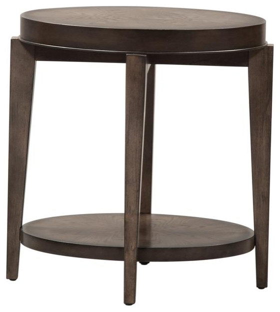 Oval Chair Side Table   Contemporary   Coffee Tables   by BisonOffice  Houzz