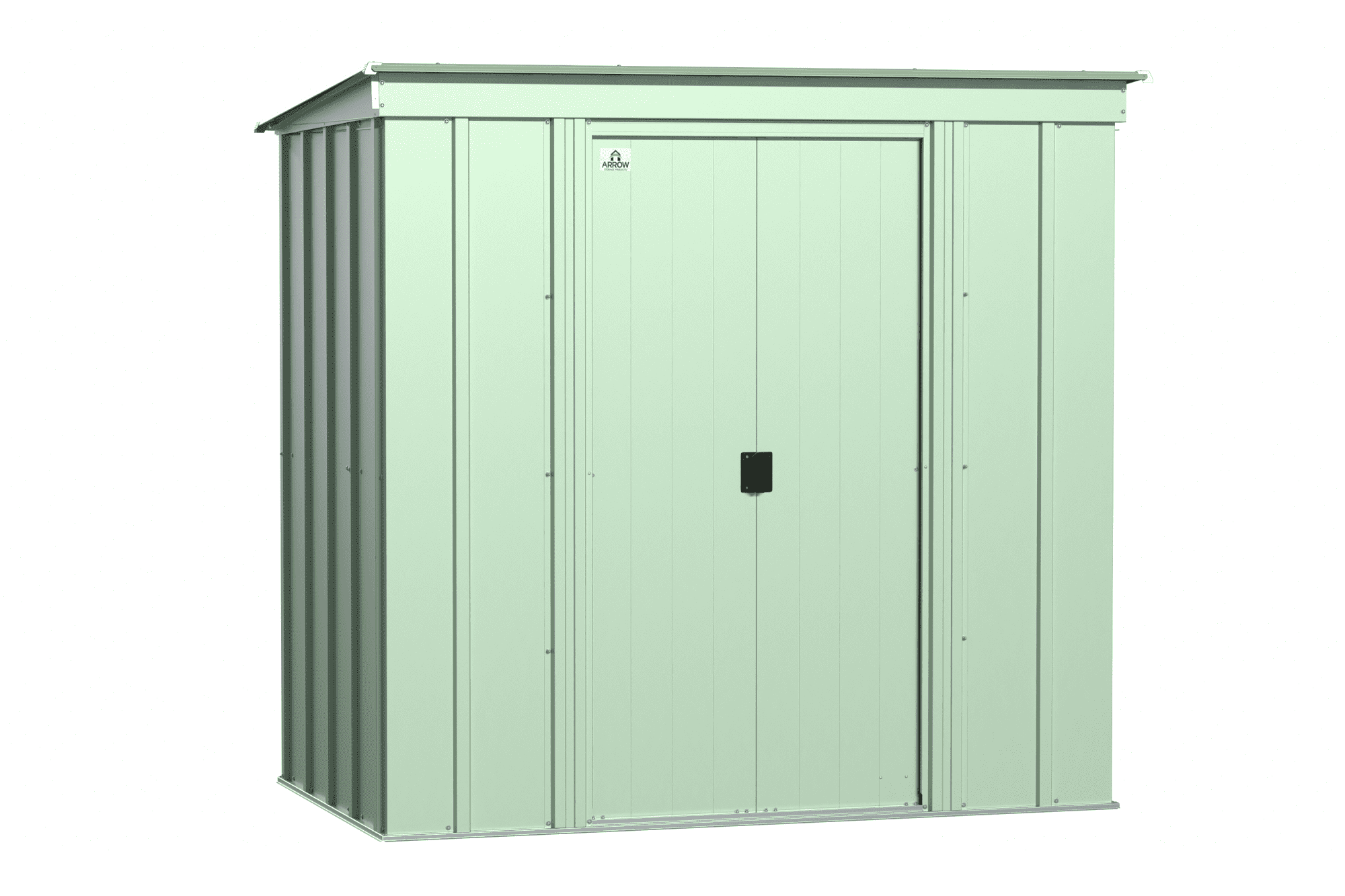 Arrow Classic Steel Storage Shed, 6x4, Sage Green