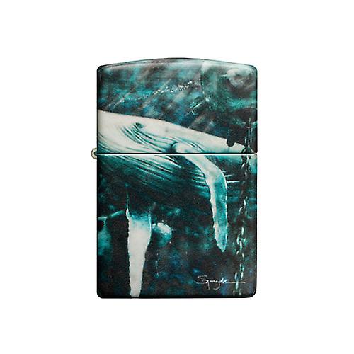 Zippo Spazuk Windproof Lighter (Blue Whale)