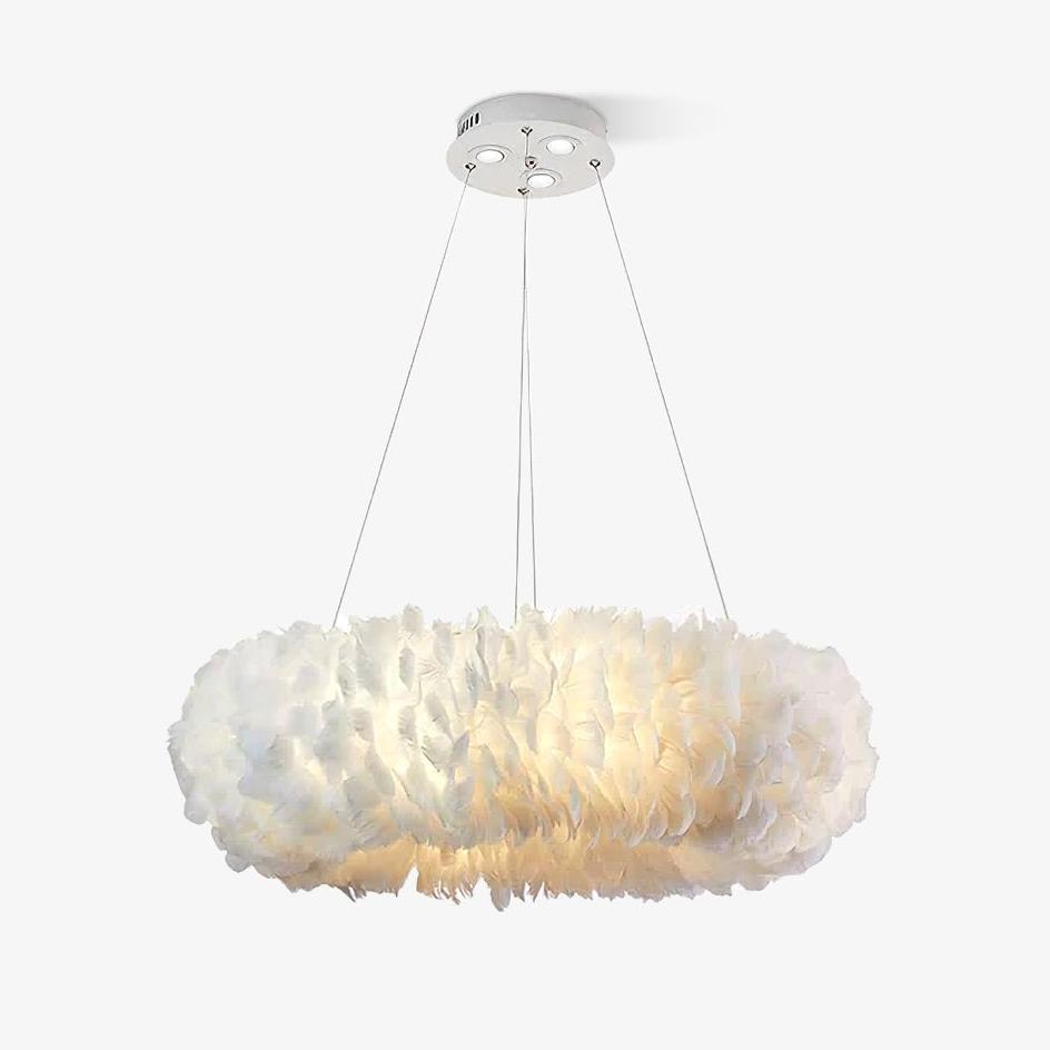 Goose Feathers Pendant Lamp