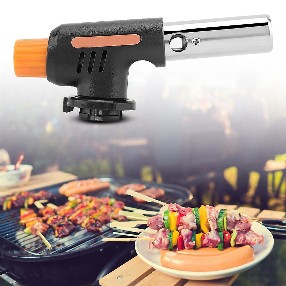 Camping Gas Torch Welding Fire Maker Lighter Butane Burner Flame Gun For Bbq