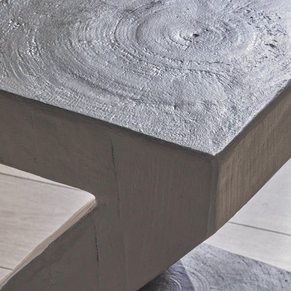 DeAngelo Light-Weight Concrete Side Table by Christopher Knight Home