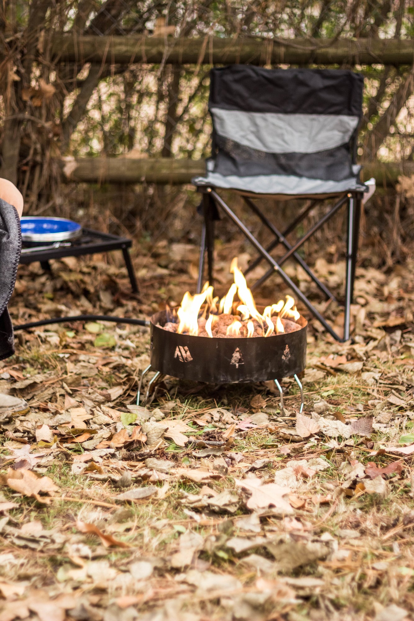 Stansport Camping Chair, Gray