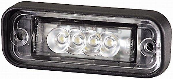 Licence Plate Light Black Number Plate Lamp Outer LED 24V