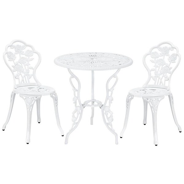 Rose Garden 3piece Bistro Set