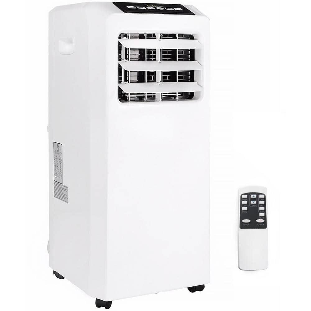 Barton 8000 BTU 3in1 Portable Air Conditioner AC Unit with Dehumidifier Fan and Remote in White