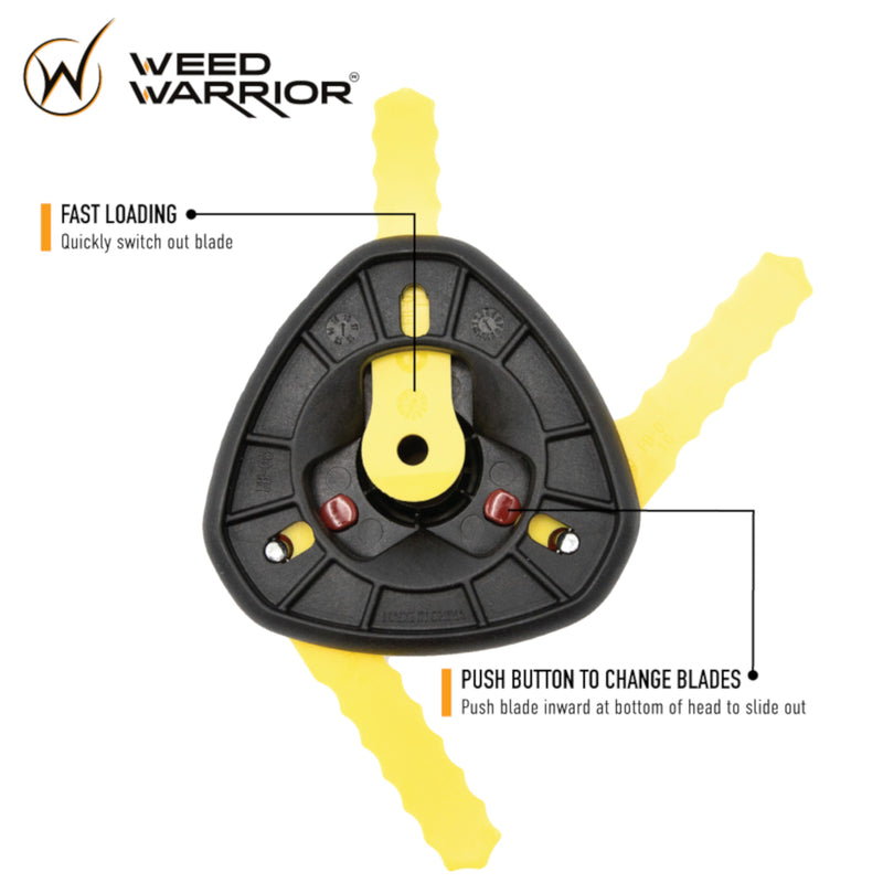 TRIMMR BLADE YLW WW PK12