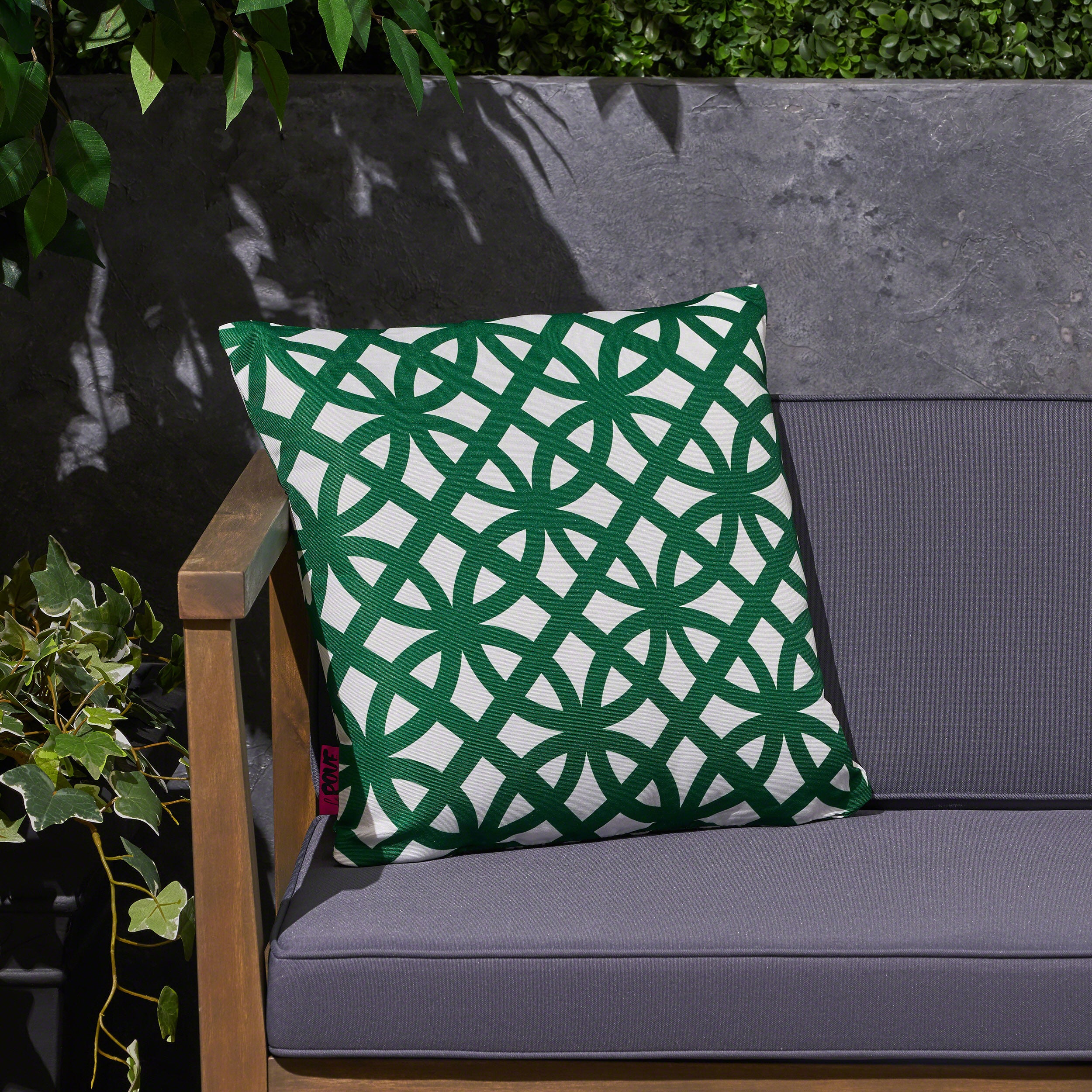 Jeremiah Outdoor Cushion, 17.75