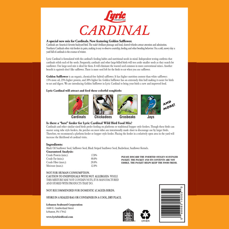 LYRIC CARDINAL 18# BAG