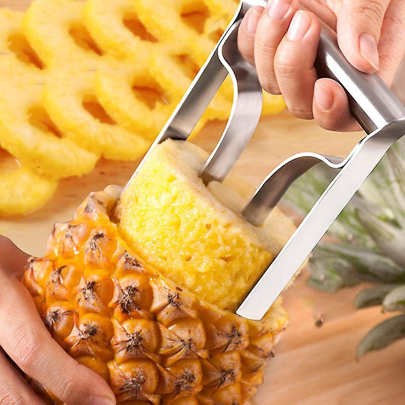 Stainless Steel Fruit Pineapple Slicer Peeler Cutter Kitchen Tools