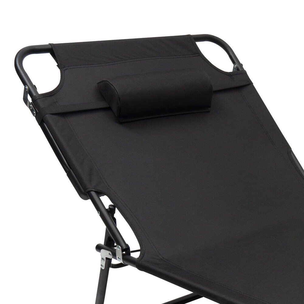 Folding Camping Cot Outdoor Lounge Chair