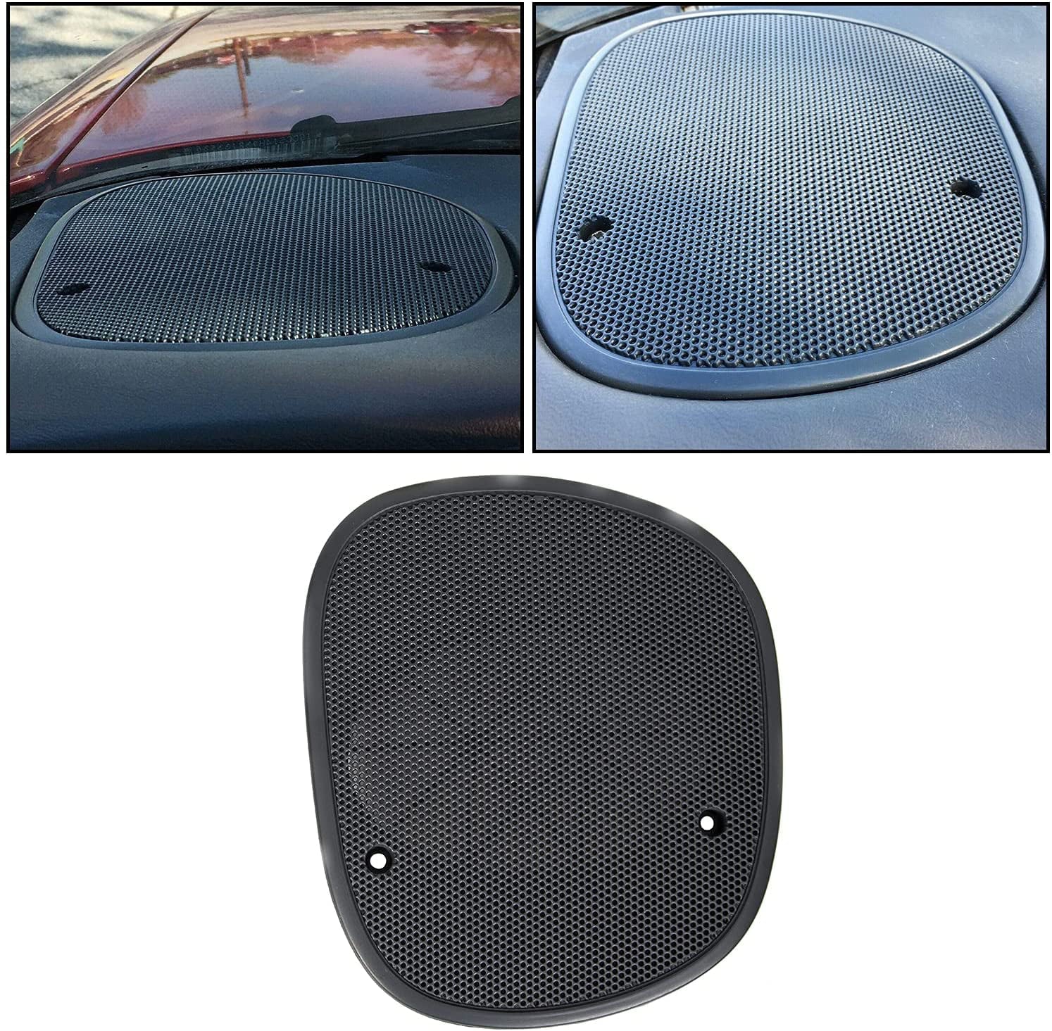 Driver Side LH Dash Speaker Cover Grille Compatible With 1998-2005 GMC Jimmy Sonoma Chevrolet S10 Blazer Bravada