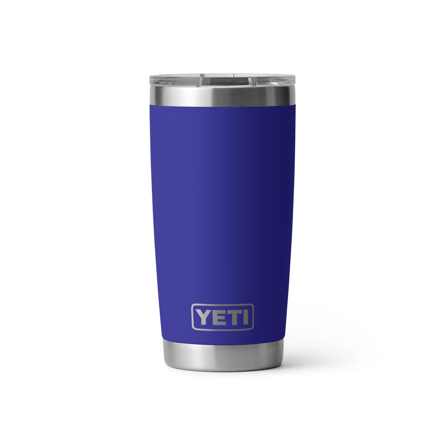 YETI Rambler 20 oz Offshore Blue BPA Free Tumbler with MagSlider Lid