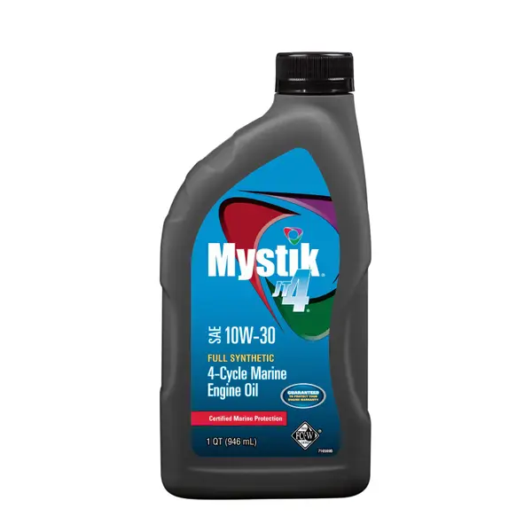 Mystik 10W30 JT4 4-Cycle Synthetic Marine Engine Oil