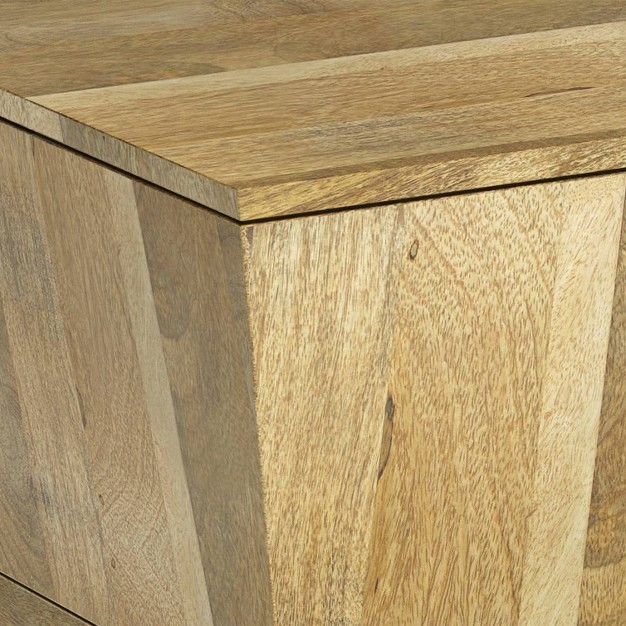 Gladstone Side Table Natural Wyndenhall