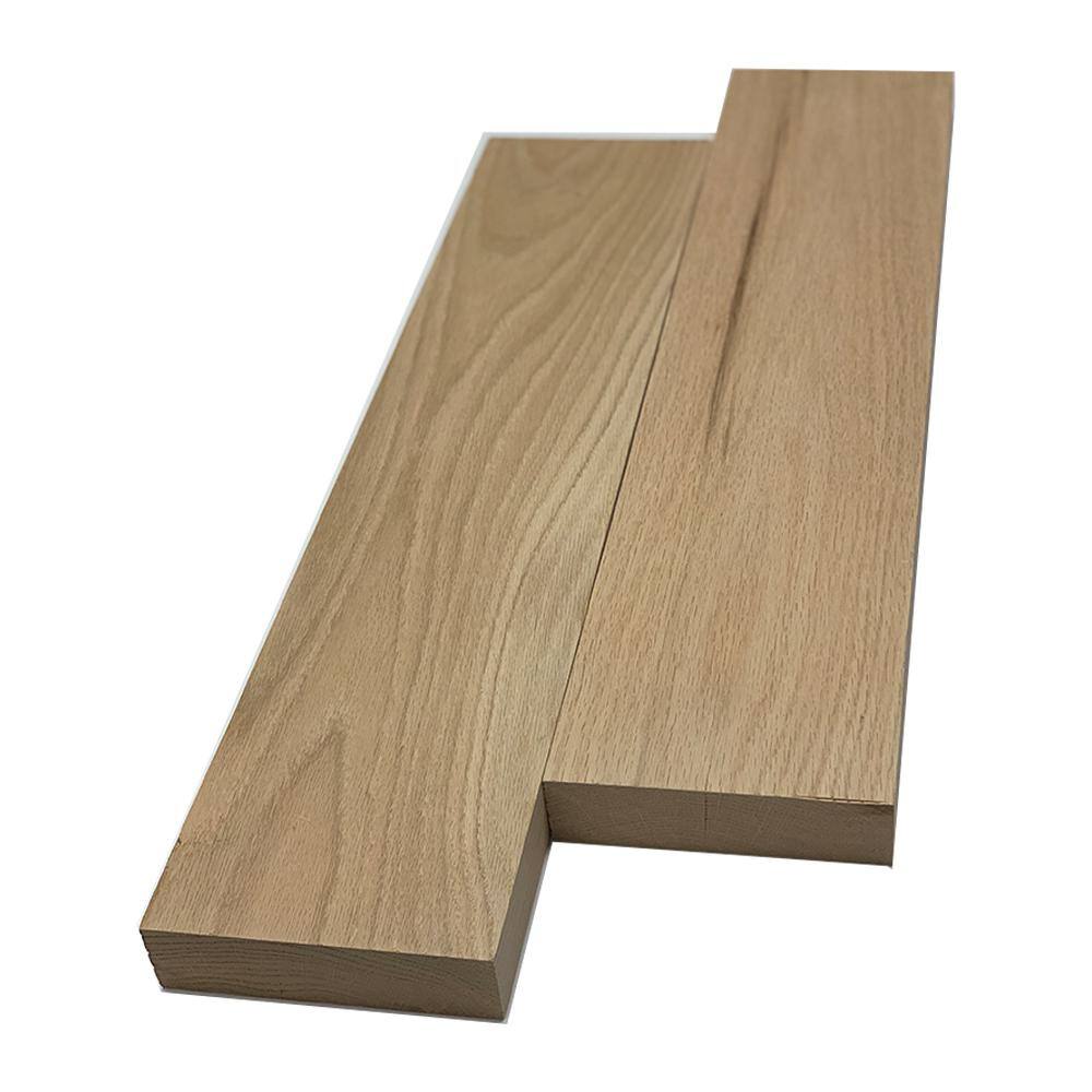 Swaner Hardwood 2 in. x 6 in. x 2 ft. Red Oak S4S Board (2-Pack) OL08051624OR