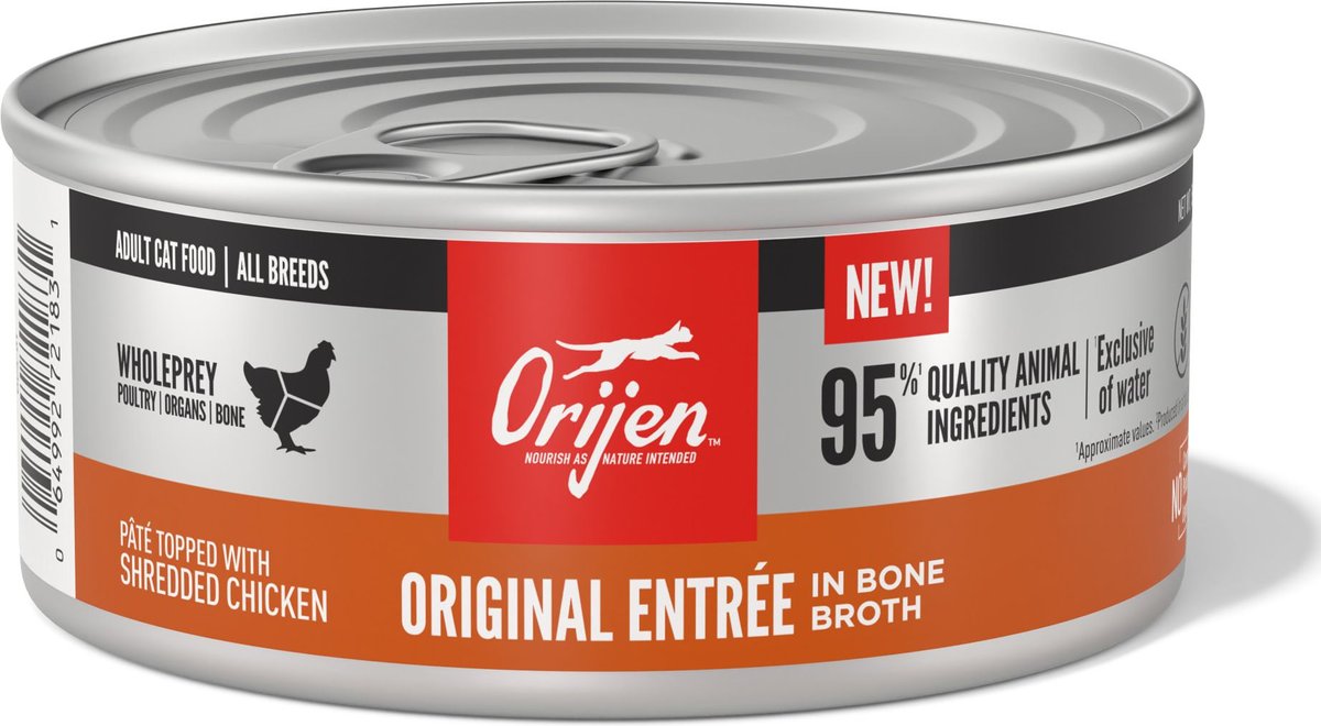 ORIJEN Original Entree in Bone Broth Wet Cat Food