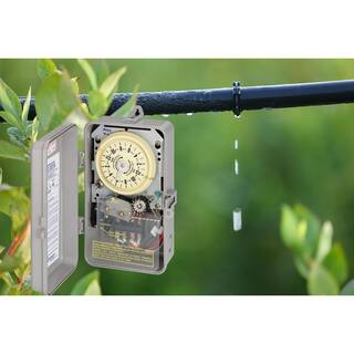 Intermatic R8800 Series 3 HP 220-Volt IndoorOutdoor IrrigationSprinkler Timer R8806P101D82