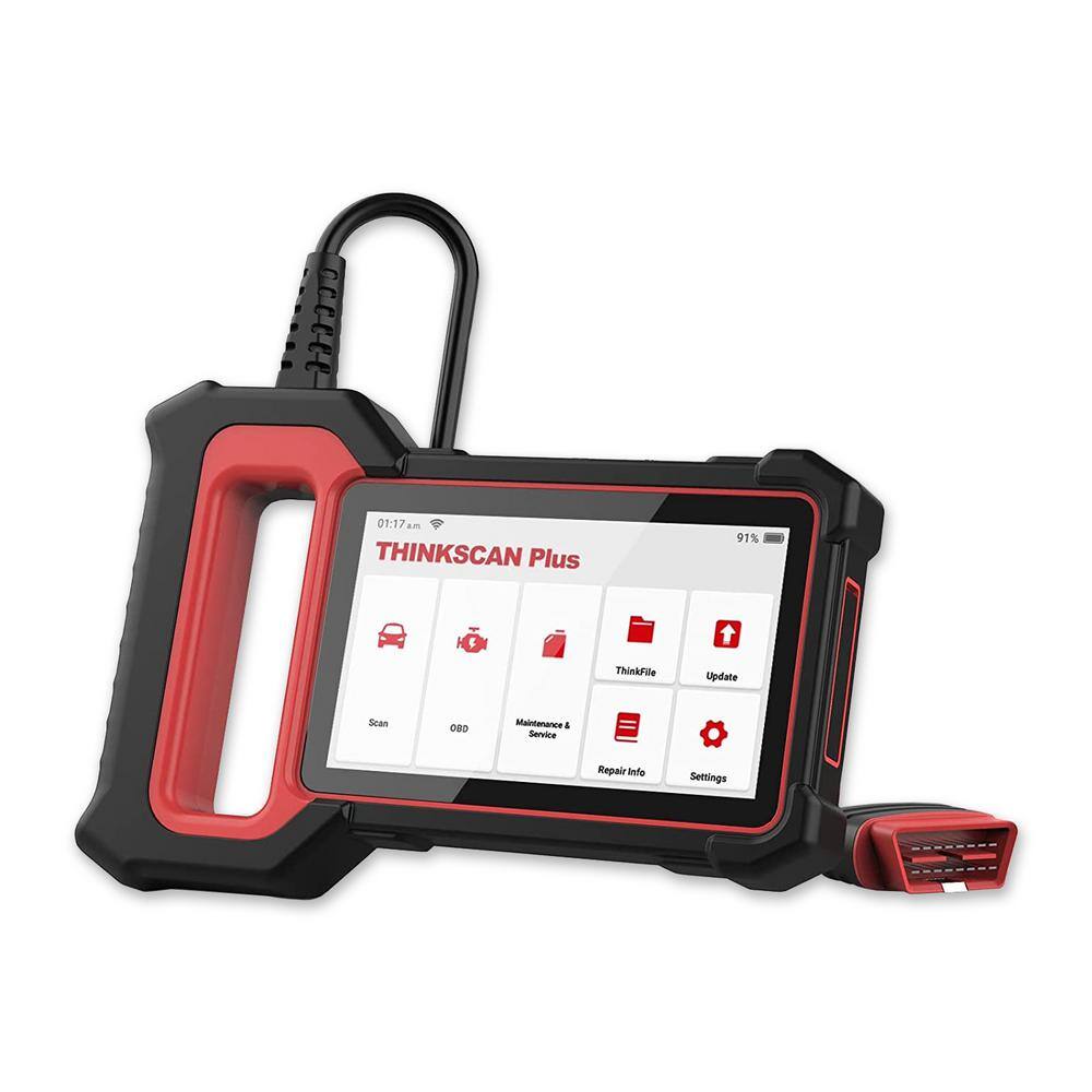 Thinkcar 5 in. OBD2 Scanner Car Code Reader Professional Tablet Vehicle Diagnostic Scan Tool THINKSCAN PLUS S2 TKPS2