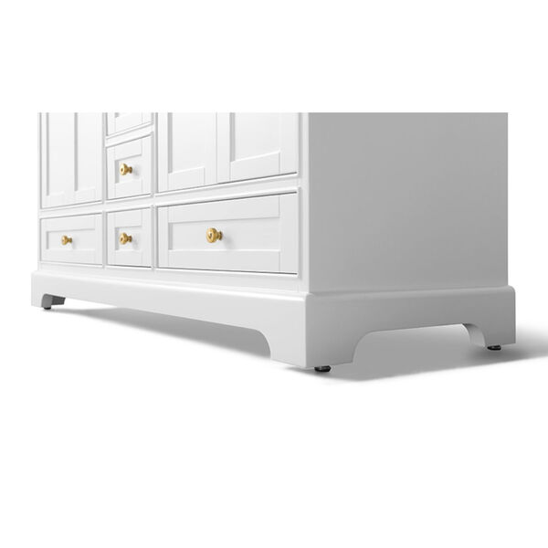 Audrey White 60-Inch Vanity Console