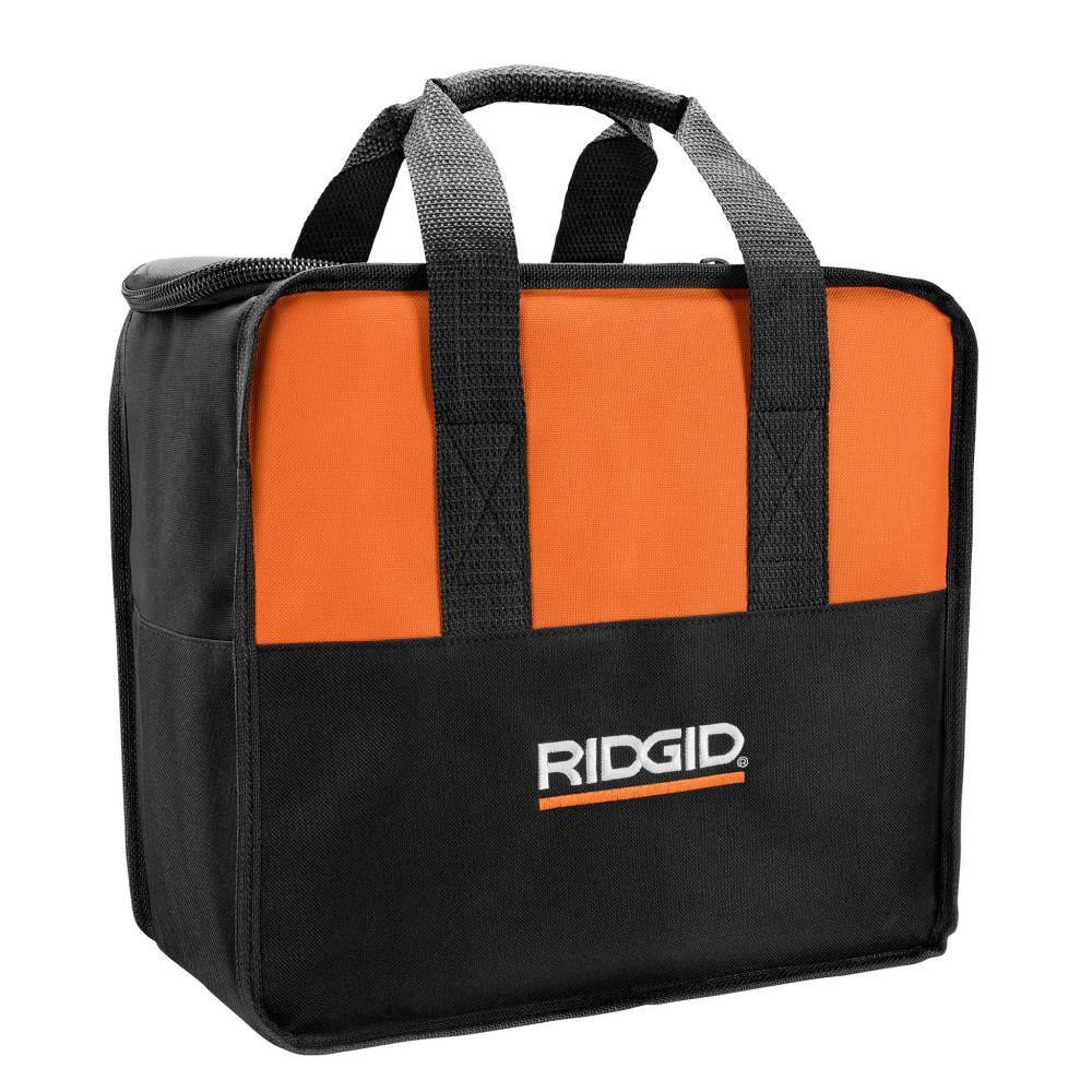 RIDGID 18V OCTANE Bluetooth 3.0 Ah Batteries (2-Pack) and Charger Kit with Tool Bag AC806