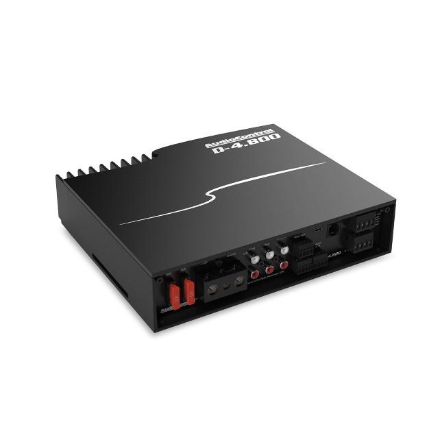 Audiocontrol D 4 800 High power 4 Channel Dsp Matrix Amplifier With Accubass amp Acr 3 Dash Remote