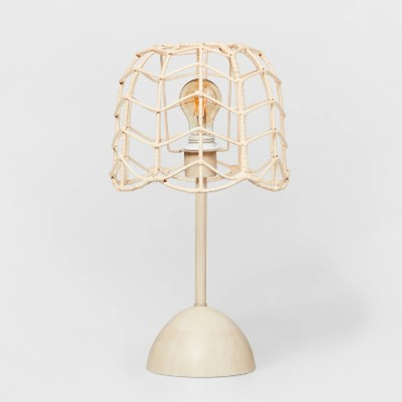 Rattan Table Lamp Natural - Pillowfort™