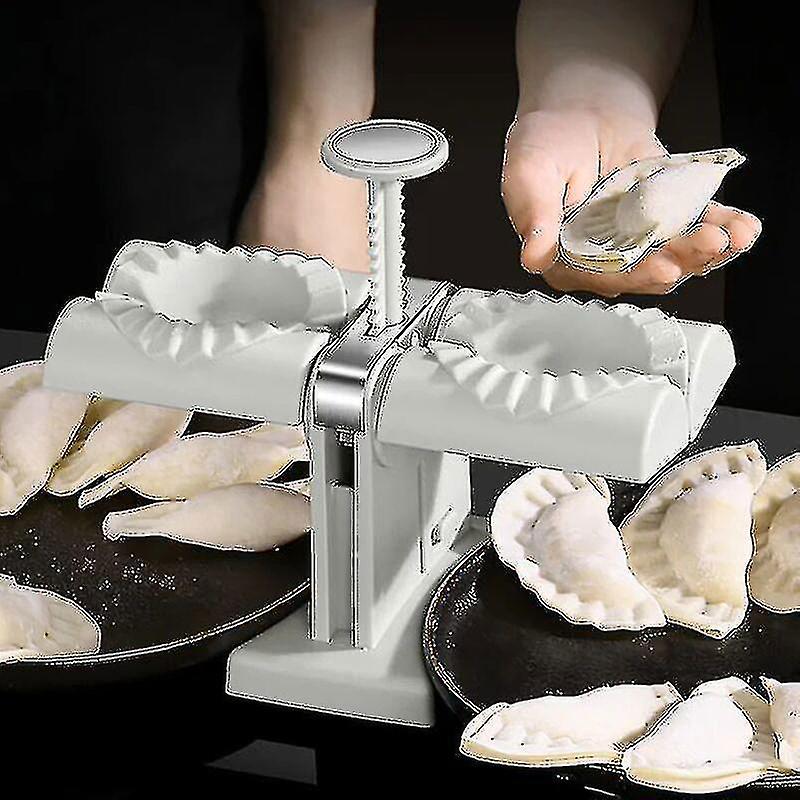 Household Double Head Automatic Dumpling Maker Mould