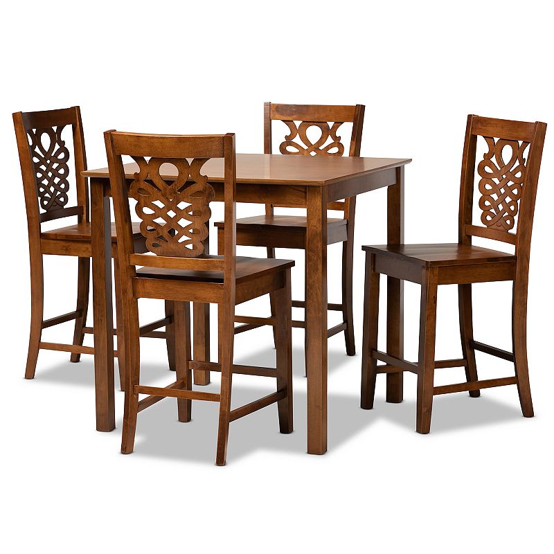 Baxton Studio Gervais Pub 5-piece Set