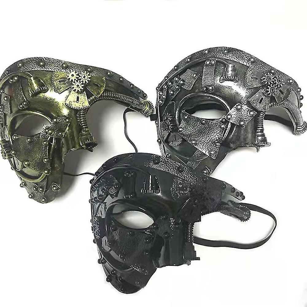 Ghost Mask Mechanical Equipment Half Face Party Accessories