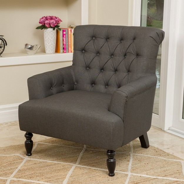 Berstein Fabric Club Chair Christopher Knight Home