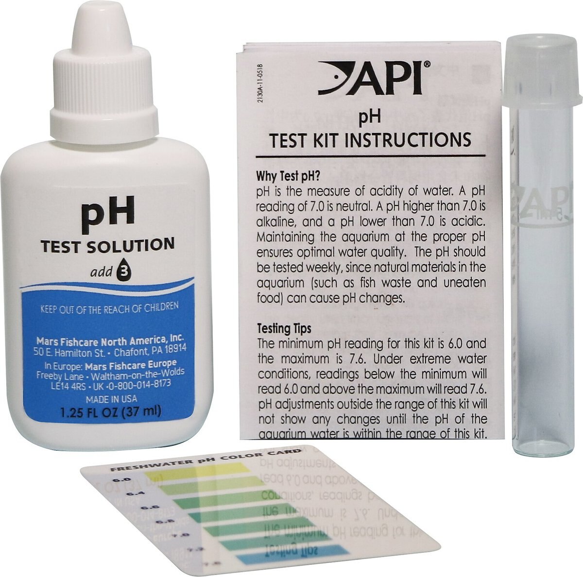 API pH Freshwater Aquarium Test Kit