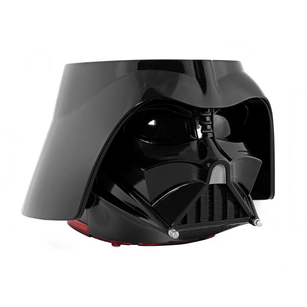 Uncanny Brands Black Star Wars Darth Vader Halo Two-Slice Toaster -- Lights-Up and Makes Lightsaber Sounds TSTE-SRW-VAD1