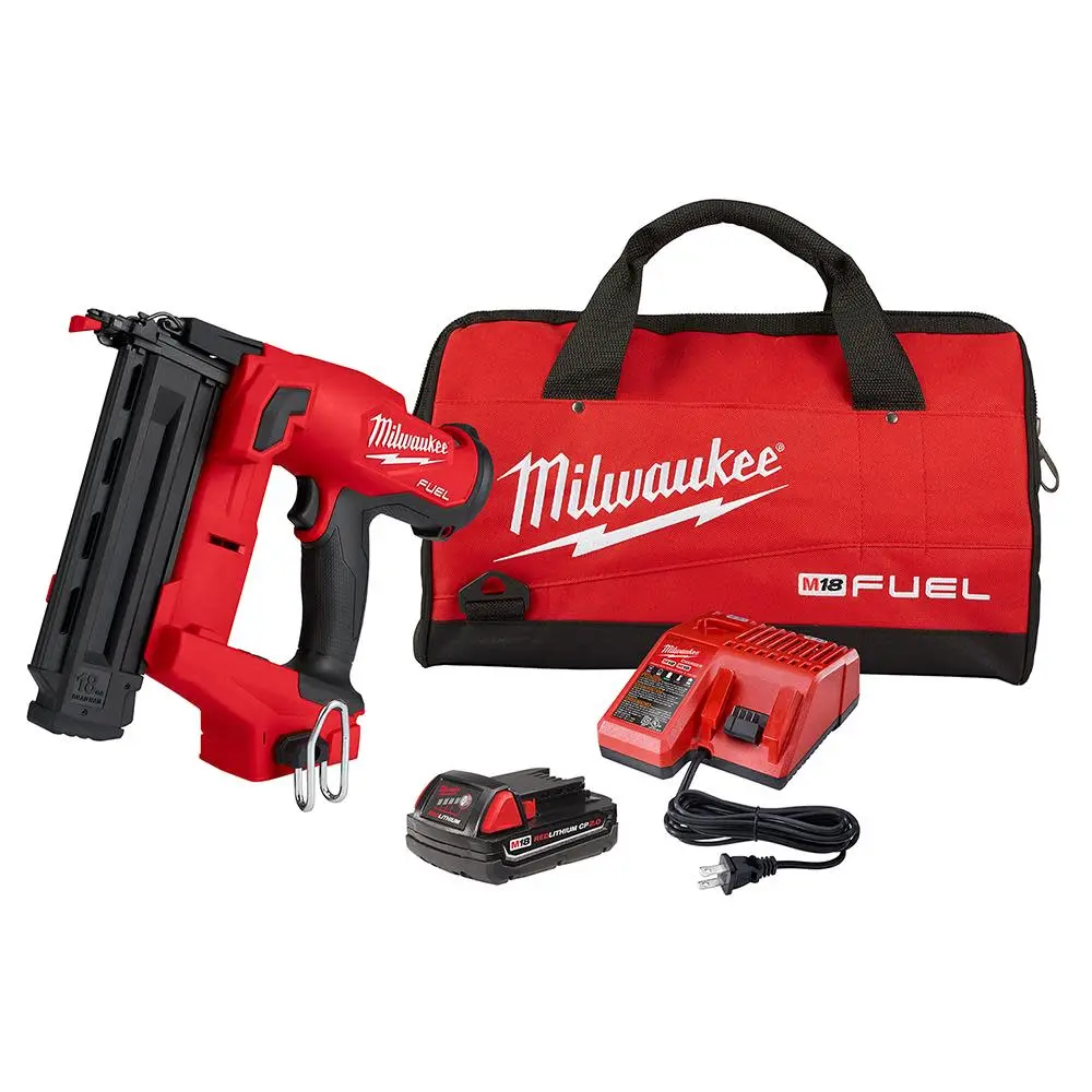 MW M18 FUEL 18 Gauge Brad Nailer Kit 2746-21CT from MW