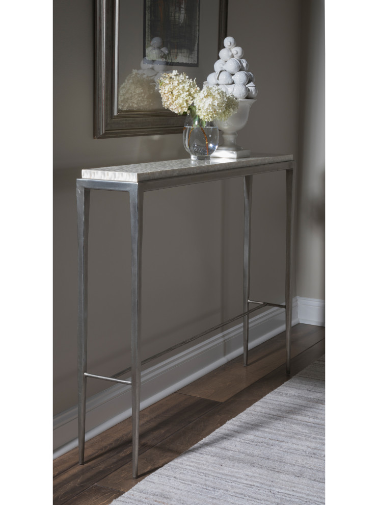 Brilliante Shallow Console   Transitional   Console Tables   by Lexington Home Brands  Houzz