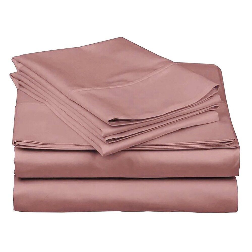 Rose Pink Luxury Extra Soft Deep Pocket Fresh Breathable Sheet Set