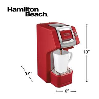 Hamilton Beach FlexBrew Red Single Serve Coffee Maker 49945