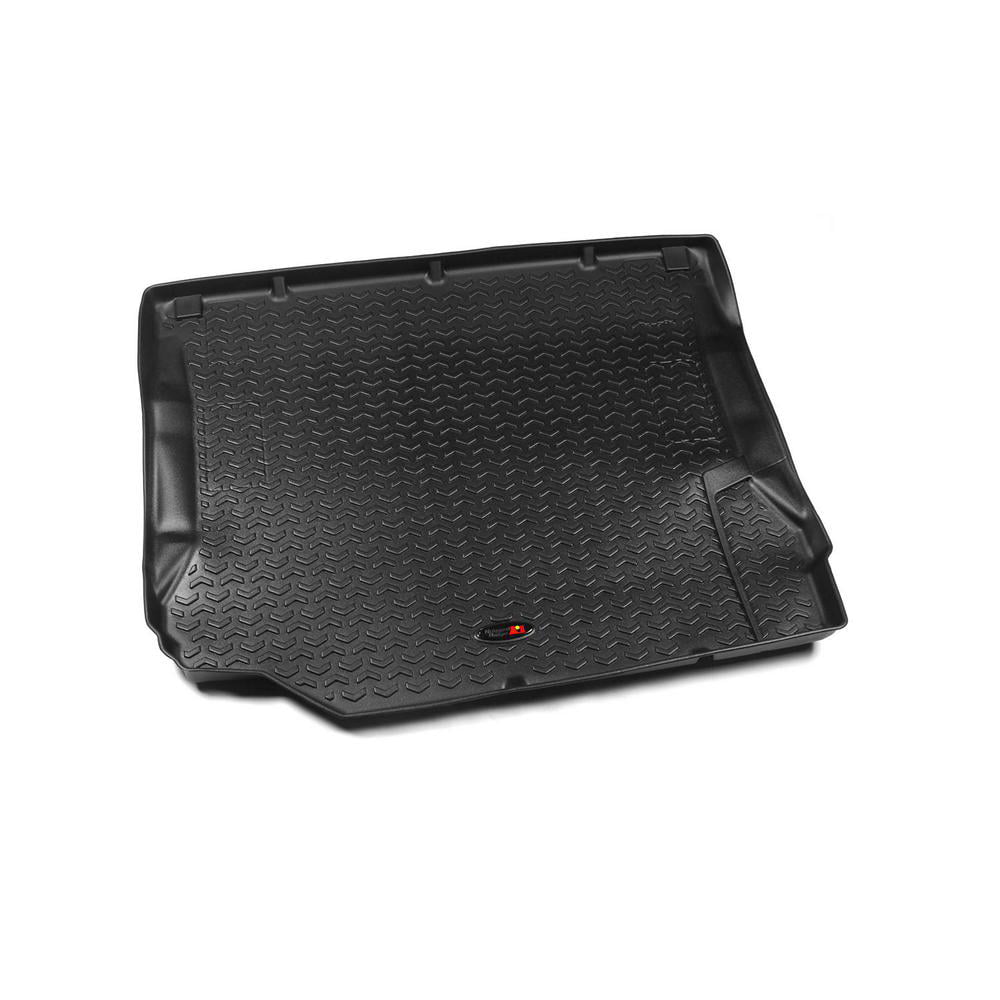 Rugged Ridge 12975.01 Floor Liner， Cargo; Black， 2007-2010 Jeep Wrangler Unlimited JK 4 Dr