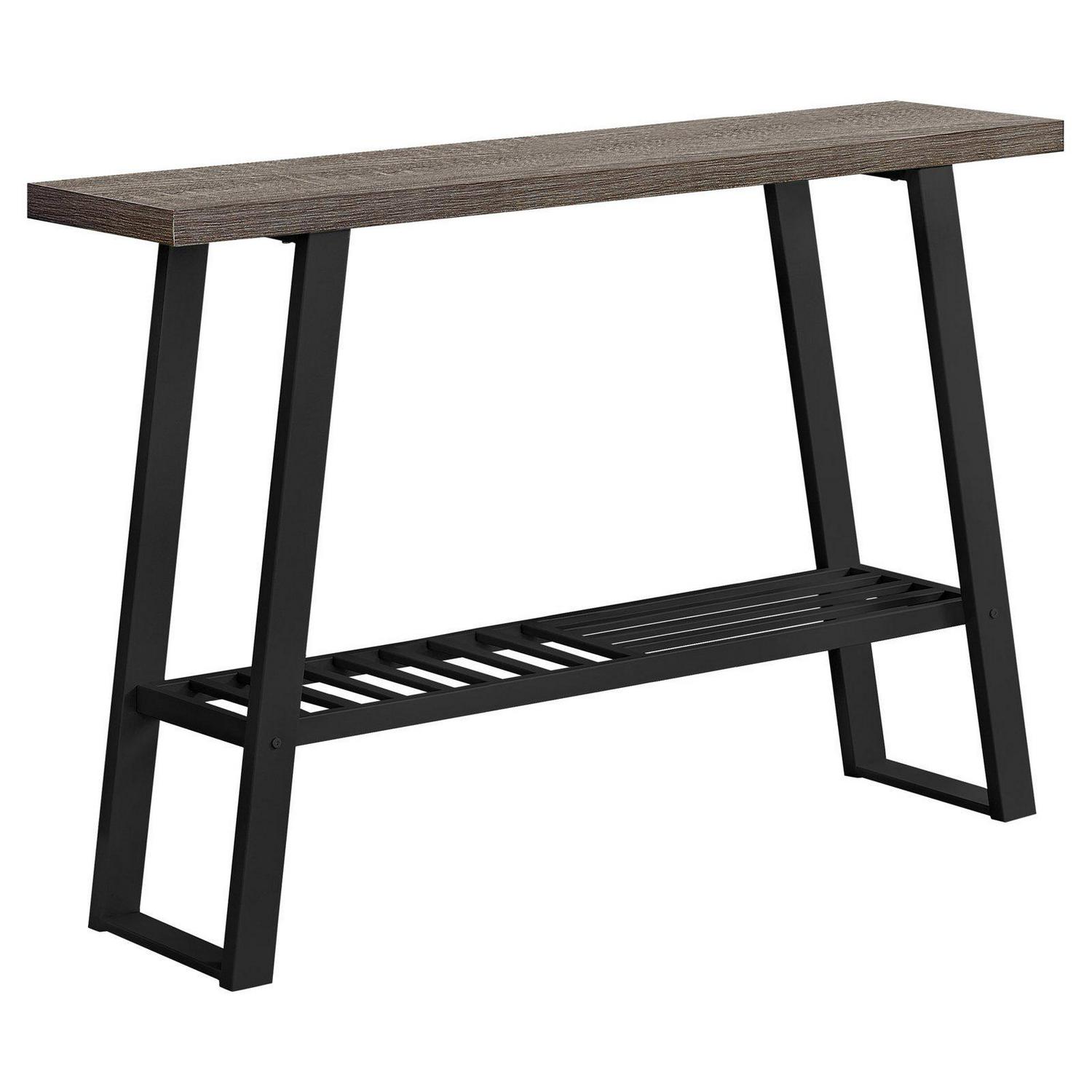 Monarch Specialties Rectangular Console Table with Shelf