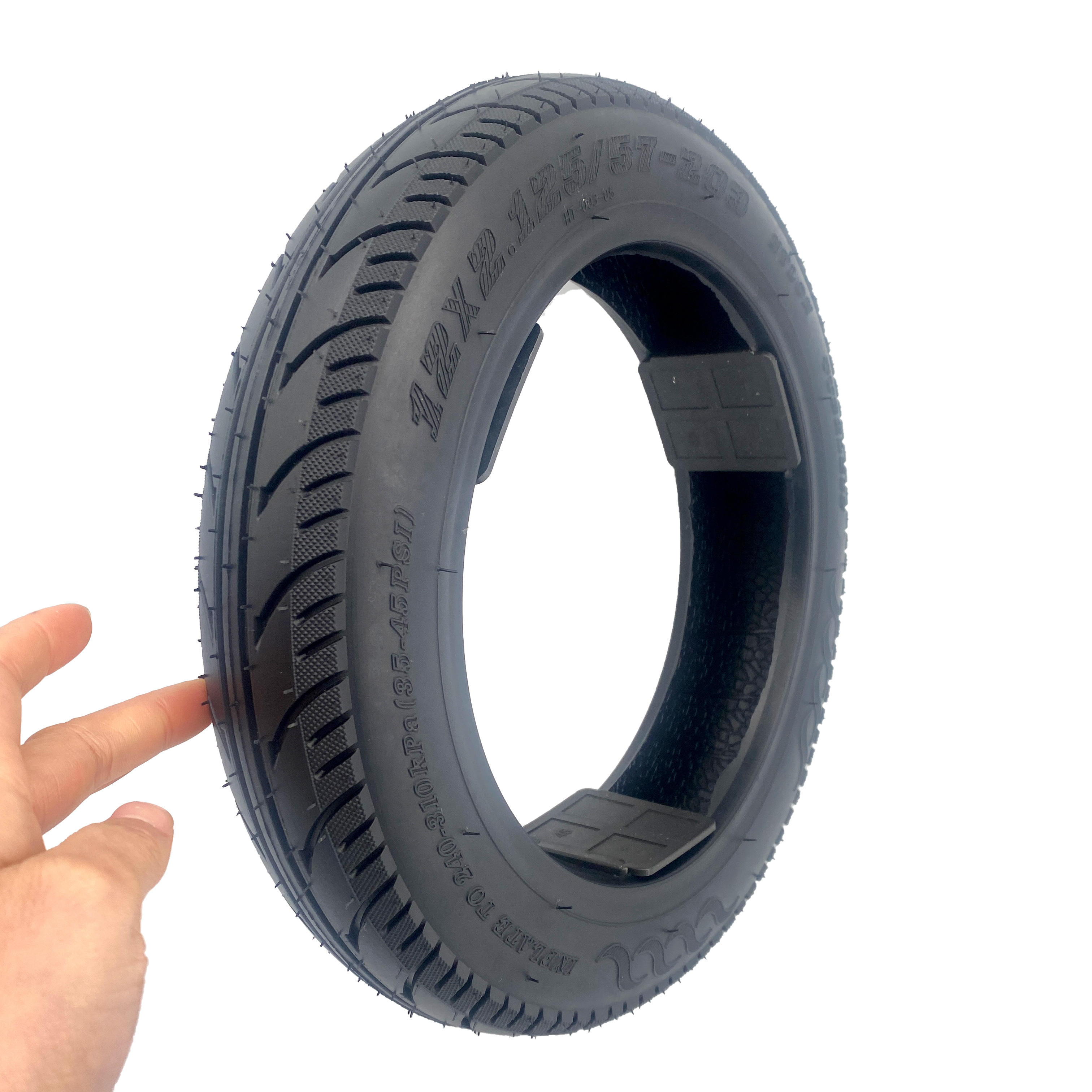 scooter parts 12 inch tyres and wheels 12x2.125 rubber tubeless for Electric vehicle accessories