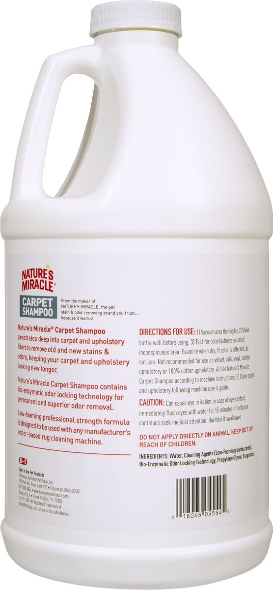 Nature's Miracle Deep Cleaning Carpet Shampoo