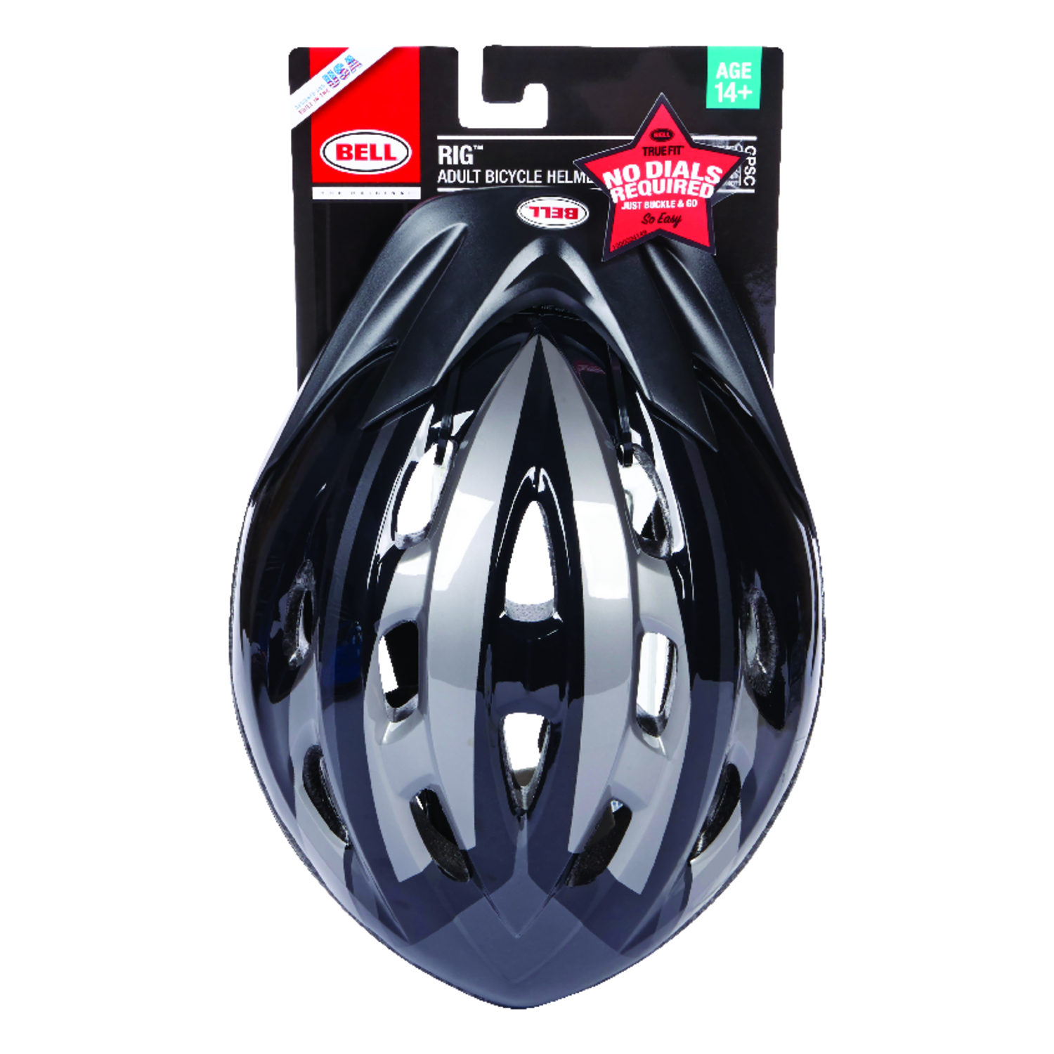 Bell Sports Rig Black Polycarbonate Bicycle Helmet