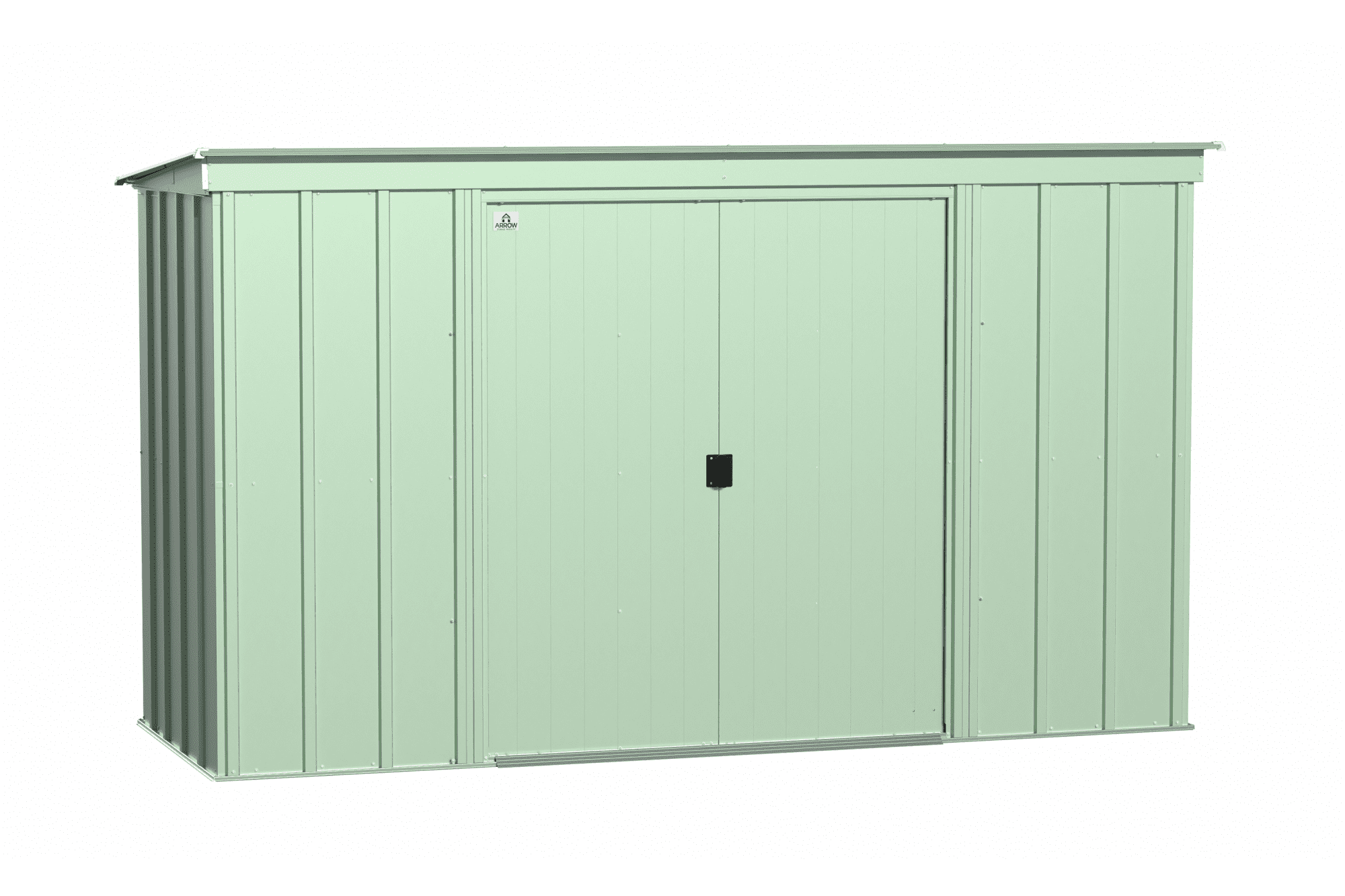 Arrow Classic Steel Storage Shed, 10x4, Sage Green