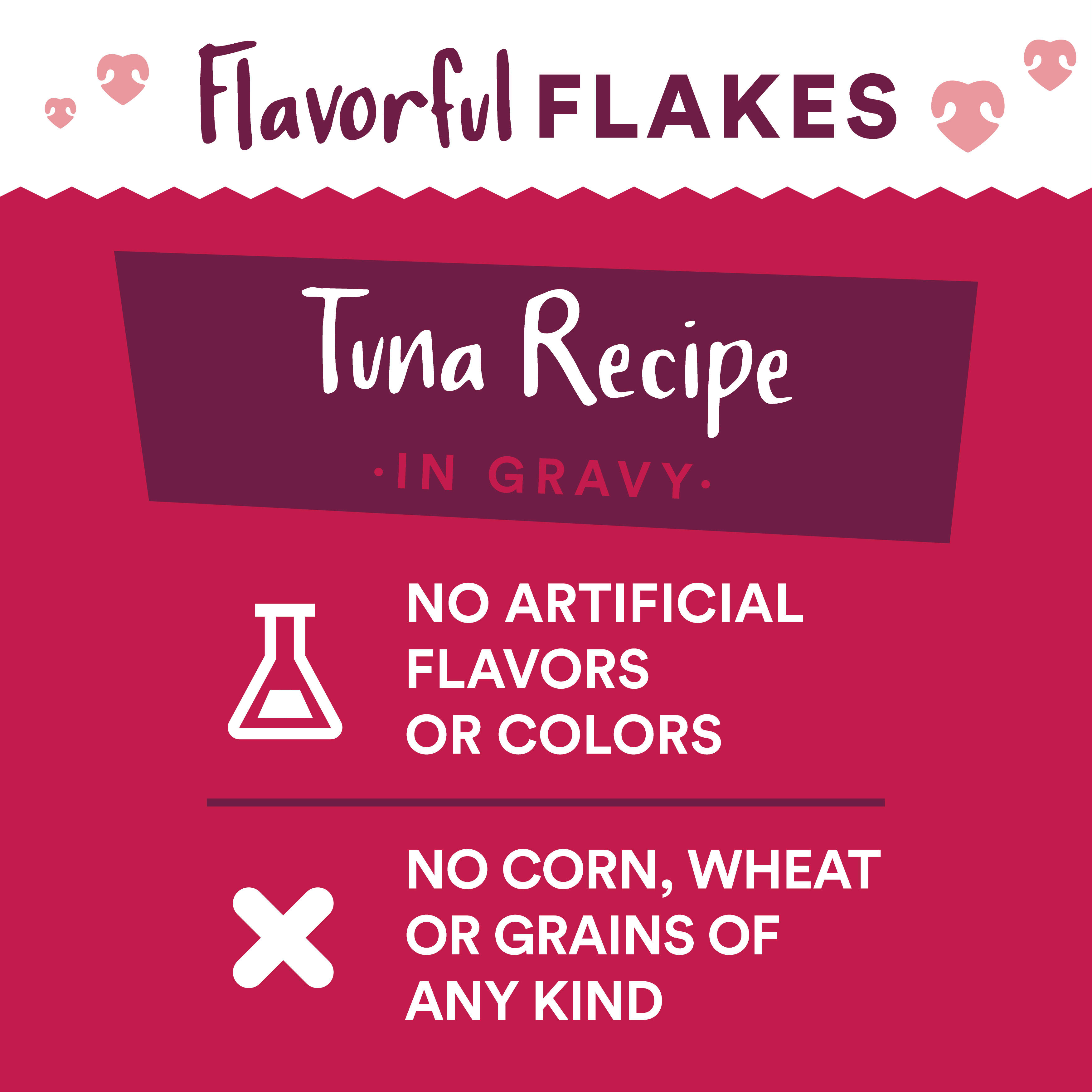 WholeHearted Grain Free Tuna Recipe Flaked in Gravy All Life Stages Wet Cat Food， 5.5 oz.， Case of 12