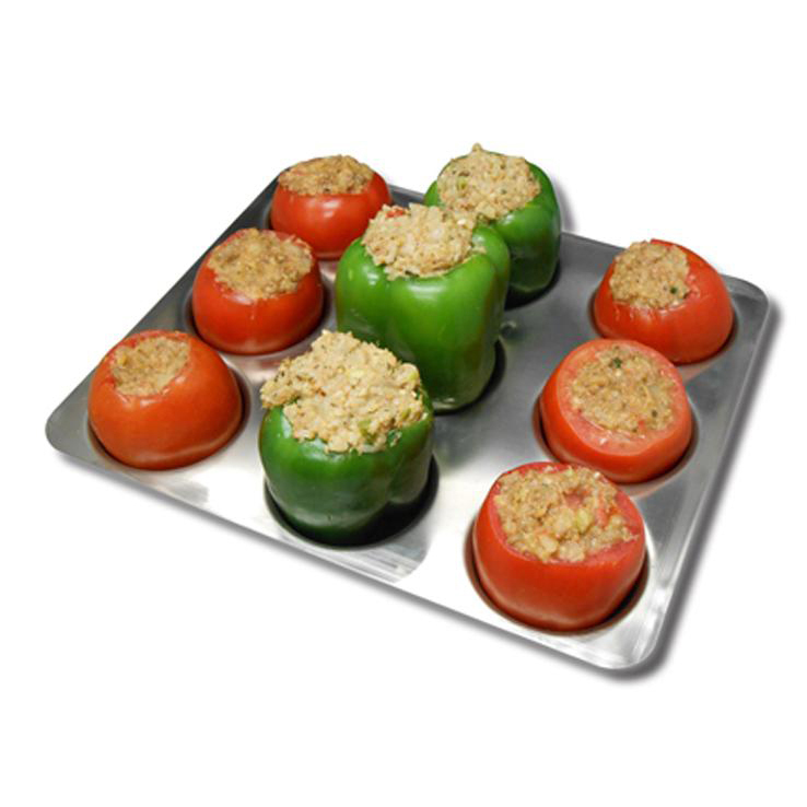 King Kooker Stuffed Bell Pepper and Tomato Roasting Rack