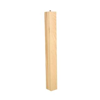 Kelleher 1-58 in. x 1-58 in. x 15-14 in. Ash Table Leg IM2665-8