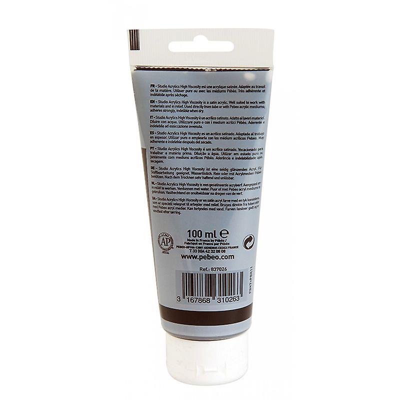 Acrylic opaque paint - Black - 100 ml